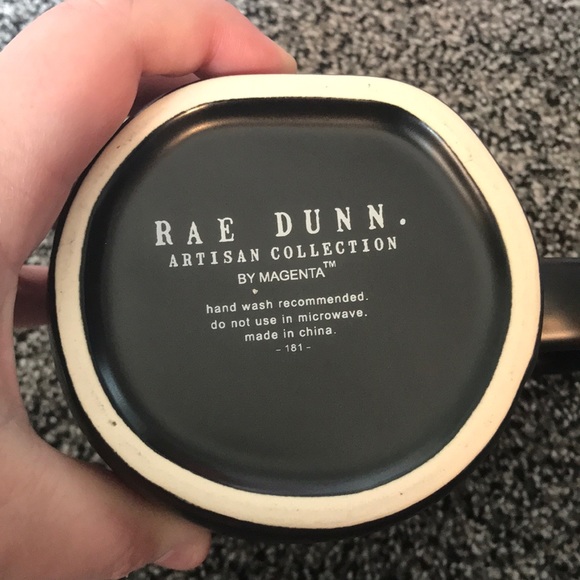 RARE! Rae Dunn Zodiac Sign SAGITTARIUS black mug - Picture 6 of 6